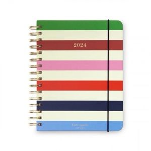 NEW Kate Spade New York 12 Month Large Planner, Adventure Stripe